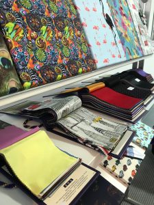 Munich Fabric Start bunches and canvases