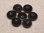 23L Fly Buttons - Black