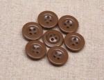 23L Fly Buttons - Fawn