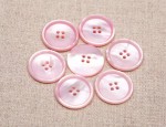 24L MOP Buttons - Pink