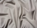 100% Pure Silk Twill Lining - Silver