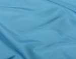 54" Acetate/Polyester Stretch 65/35 - Cyan Blue