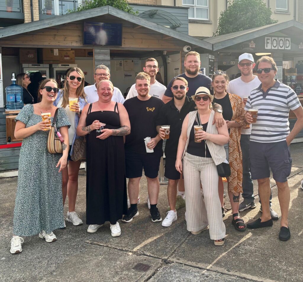 B&B company cricket event