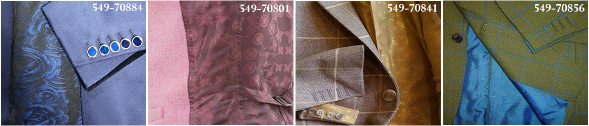 Exclusive 100% Cupro Jacquard Linings