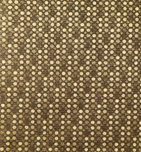 Silk/Lurex Facing Gold Spots