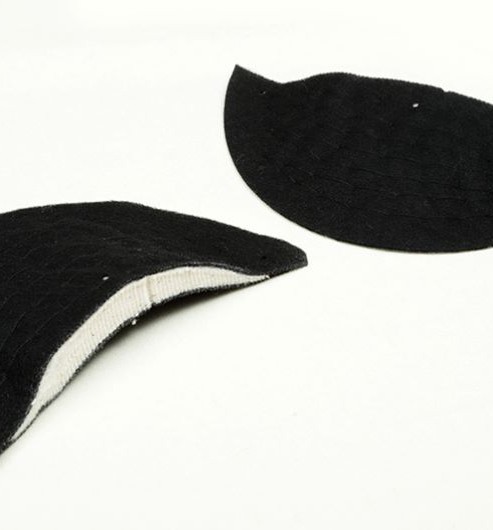 Shoulder Pads Stitched CG Black