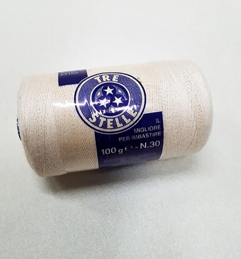 Italian Basting Cotton 30's - 100g Reel