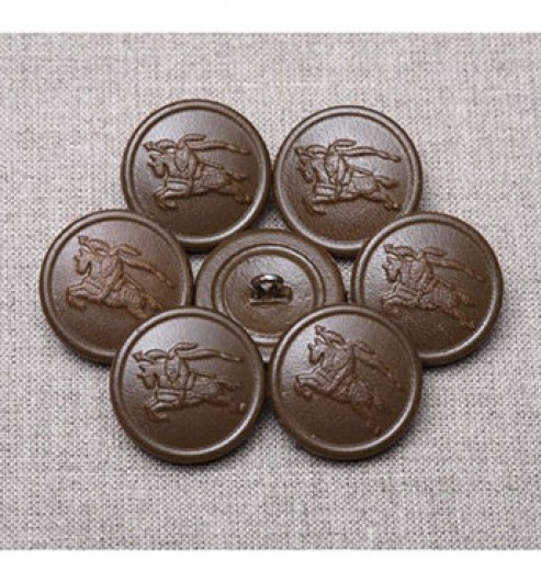 Leather "Charger" Buttons