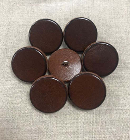 Leather Disc Buttons