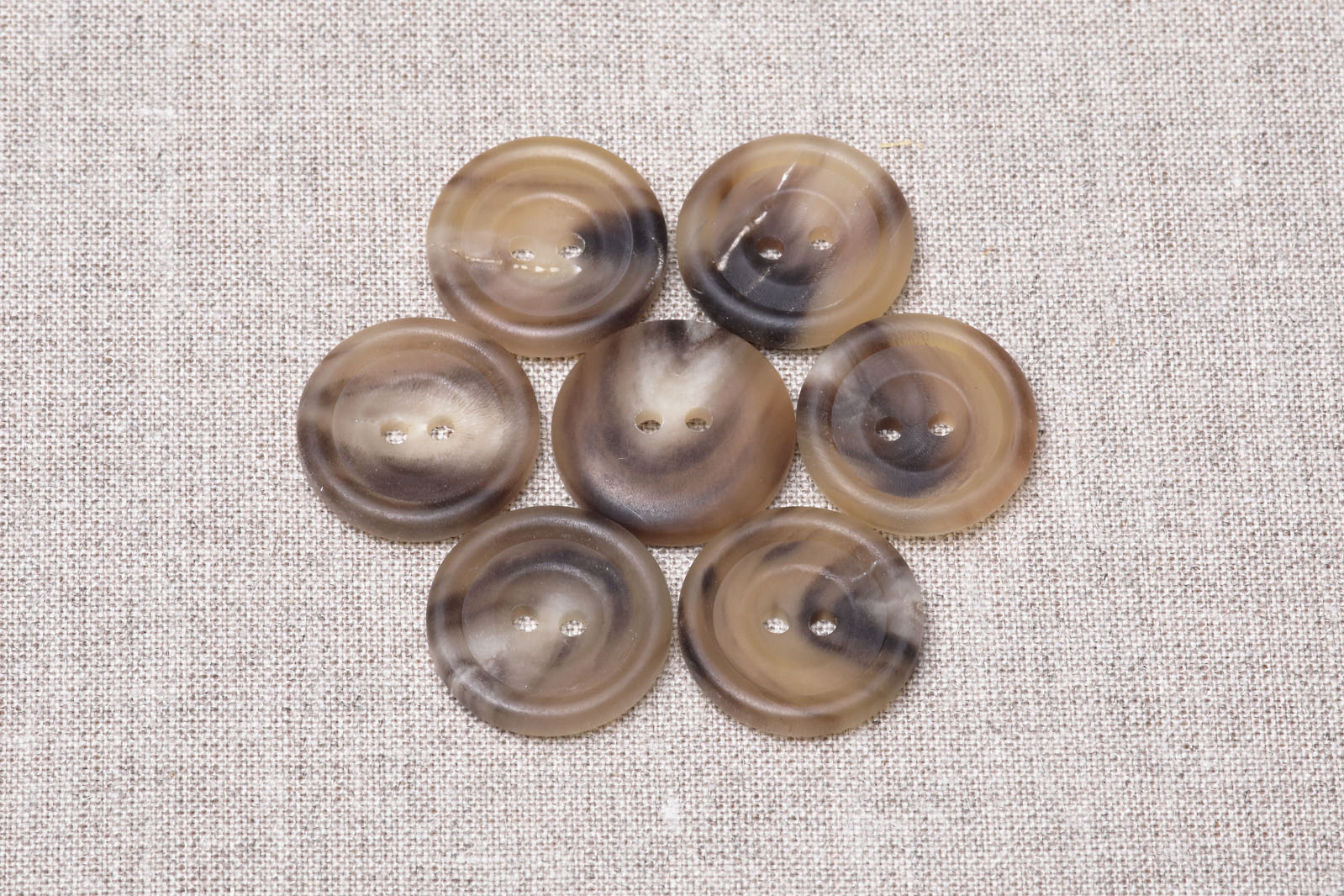 23L Dull Horn Buttons - The Lining Company