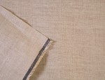 83cm Flax Canvas - Black Edge