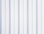 140cm Cupro Sleeve Lining - Blue Weft Stripe