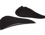 Shoulder Pads Thin 1 ply 4mm - Black