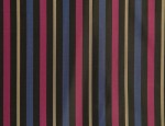 140cm Cupro Sleeve Lining - Royal Blue/Lilac/Fawn Weft Stripe