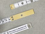 Tape Measures - 150cm/60" with 3" Brass end  - White