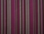 140cm Cupro Sleeve Lining - Burgundy and Purple Weft Stripe
