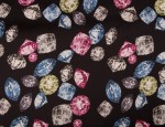 100% Viscose Twill - Diamonds (PRINT TO ORDER ONLY)