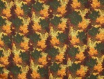 100% Viscose Twill - Summer Leaves