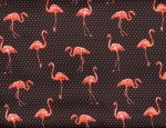 100% Viscose Twill - Flamingos