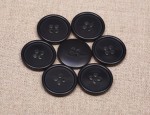 24L Classic Thin Rim - Polyester Buttons - Navy