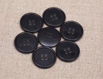 24L Classic Thin Rim - Polyester Buttons - Blue Grey