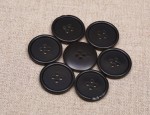 24L Classic Thin Rim - Polyester Buttons - Dark Grey