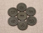 30L Corozo Buttons 2 hole - Lovat (81)