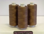 Tre Cerchi 40 Thread 500m Reel - Rust Brown