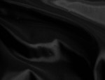 140cm Cupro 94%/Elastane 6% Stretch Taffeta - Black
