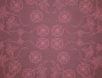 140cm Jacquard Cupro Lining - Dusky Pink Old English Rose