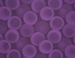 Jacquard Cupro Lining - Purple-Bubbles