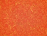 Jacquard Cupro Lining - Tangerine-Butterfly