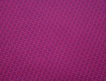 140cm Jacquard Cupro Lining - Purple Fleur de Lis