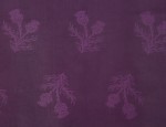 Jacquard Cupro Lining - Purple-Thistle