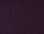 140cm Jacquard Cupro Lining - Purple Skulls