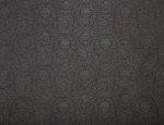 140cm Jacquard Cupro Lining - Dark Grey Skulls