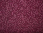 140cm Jacquard Cupro Lining - Magenta Small Paisley