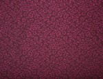 140cm Jacquard Cupro Lining - Magenta Small Paisley