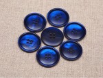40L MOP Buttons - Cobalt Blue