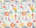 100% Viscose Twill - City Breaks