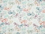 100% Viscose Twill - Pedal Power