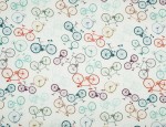 100% Viscose Twill - Pedal Power