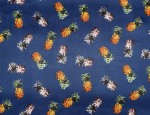 100% Viscose Twill - Pineapples