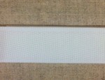 1" 25mm Velcro Hook&Loop - White