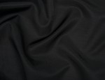 145cm Viscose Cotton Diagonal Lining - Black