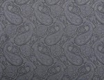 140cm Jacquard Cupro Lining - Gold Paisley