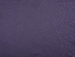 Jacquard Cupro Lining - Purple Paisley