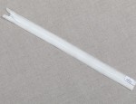 28cms 11" Concealed Nylon Zips - White Mesh
