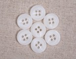 23L Viking Buttons - White