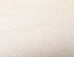 140cm Jacquard Cupro Lining - Ivory Paisley